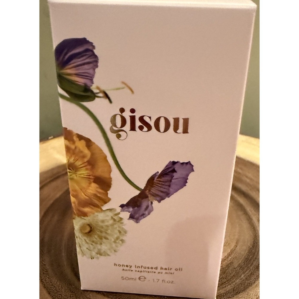 gisou Honey Infused Hair Oil And Anti‎ Frizz 50ml NEW In Box